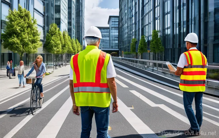 토목기사 강의에서 배우는 핵심 내용 - The user wants three detailed image prompts in English, based on the provided German text about civi...