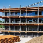 Home 22 토목공학과 지속 가능한 개발 - Circular Construction: From Waste to Resource in a German City**
"A vibrant, modern construction si...